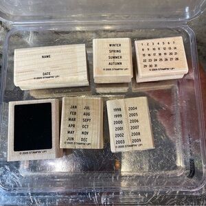 Stampin' Up! "It's a Date" stamp set of 6
